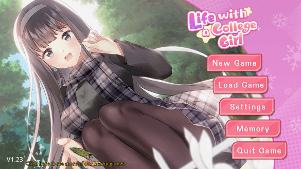 《Life with a College Girl》【Playmeow】