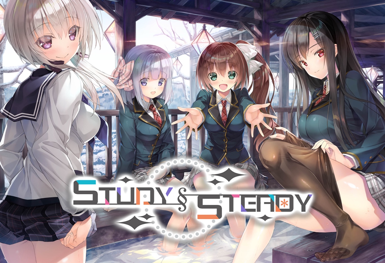 《Study § Steady》繁中版 Steam 商店页公开 校园恋爱视觉小说准备开课 1