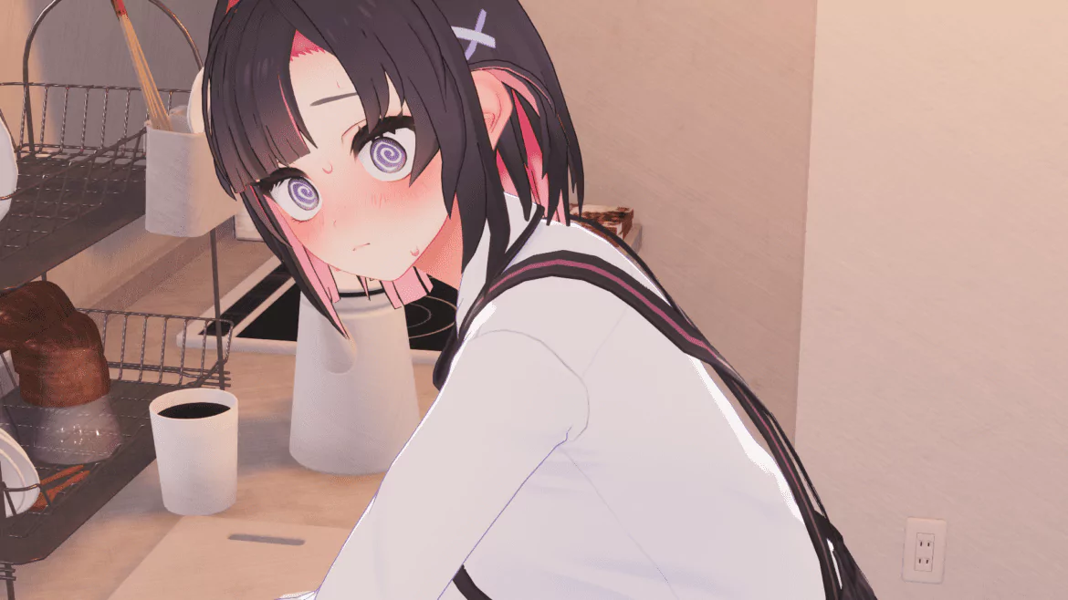 《できる後輩アオイちゃん！ ～二人ぐらし始まっちゃいました～》Game Review & Walkthrough ─【DLSITE】