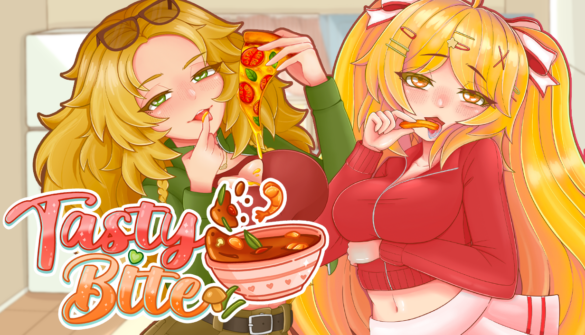 《與美食少女戀愛吧》主視覺