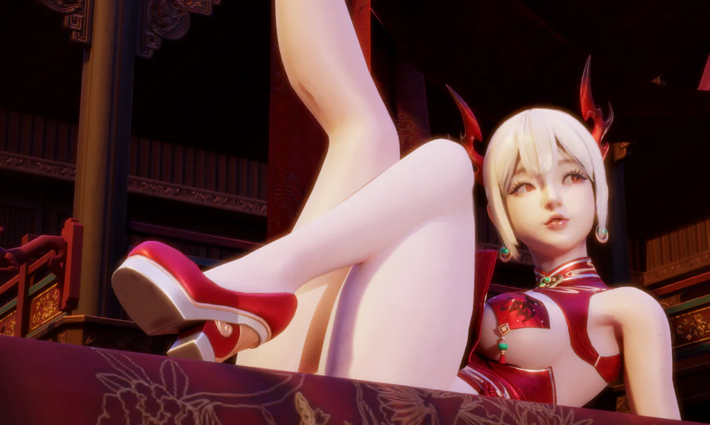 紅衣魔族角色造型
