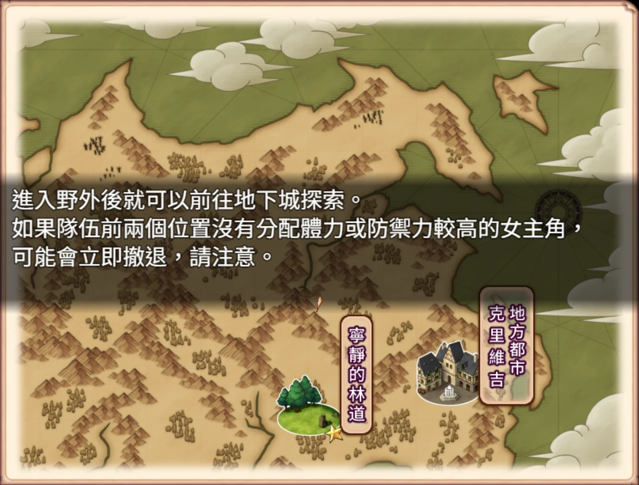 進入野外前的隊伍配置提醒