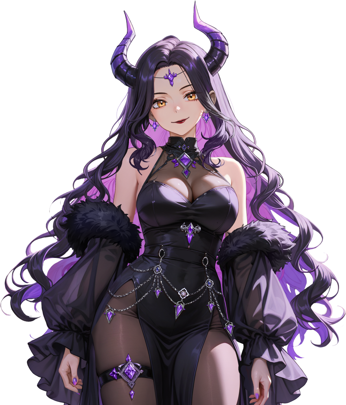 魅魔女王索莉亞角色立繪
