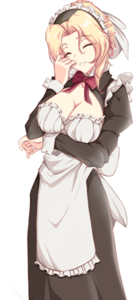 Head Maid (CV: 紫紀ペルシャ), heart of the maid staff
