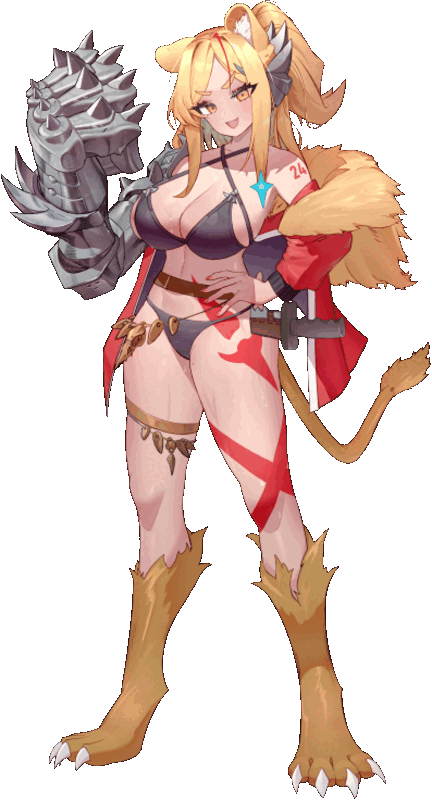 調皮且充滿野性的獸娘 賽赫麥特