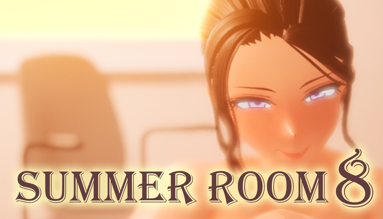 《8號房間》遊戲 CG:瑪麗亞紫色眼睛微笑的正面特寫 《8號房間》遊戲 CG:瑪麗亞紫色眼睛微笑的正面特寫